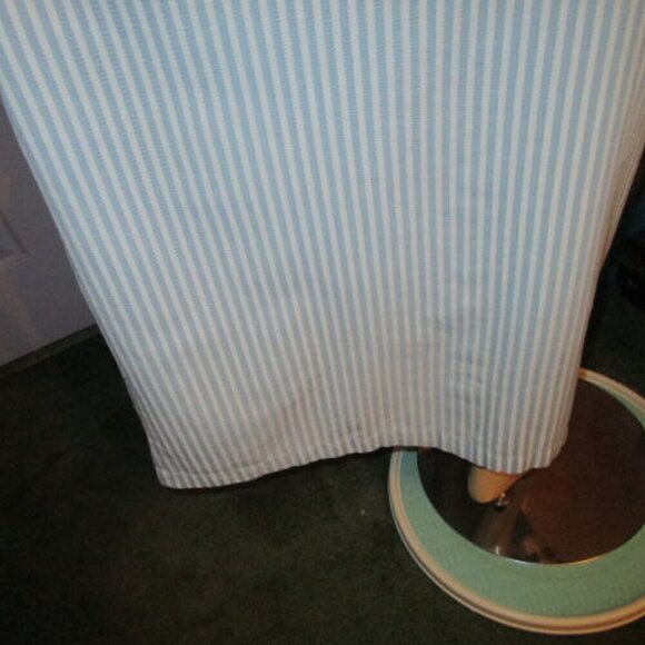 Seersucker EMBROIDERED Size S House DRESS Pockets ZIP Collections Etc PATIO Maxi - Picture 10 of 10